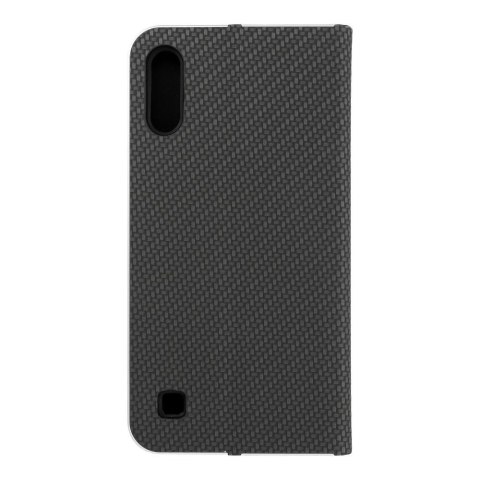 Etui z klapką na Samsung A10 Luna Book Carbon czarne