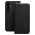 Etui z klapką na Samsung A10 Luna Book Carbon czarne