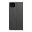 Etui z klapką na Samsung A22 5G Luna Book Carbon czarne