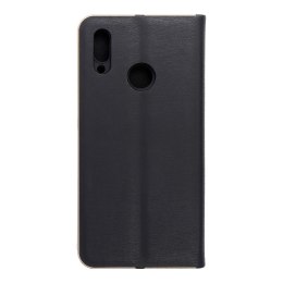 Etui z klapką na Huawei P SMART 2019 Luna Book Gold czarne