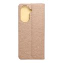 Etui z klapką na Xiaomi Redmi A5 ( 173,3 x 79,4 x 8,26) Luna Book Gold złote