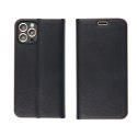 Etui z klapką na iPhone 14 Luna Book Gold czarne