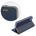 Etui z klapką na iPhone 7 / 8 / SE 2020 / SE 2022 Luna Book Gold granatowe