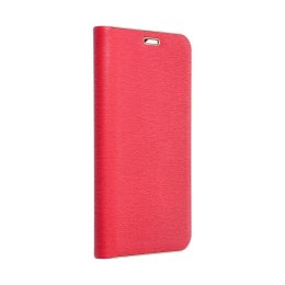 Etui z klapką na Samsung A12 / M12 Luna Book Gold czerwone