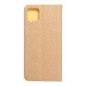 Etui z klapką na Samsung A12 / M12 Luna Book Gold złote