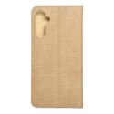Etui z klapką na Samsung A34 5G Luna Book Gold złote