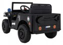 Autko Wojskowe Retro dla dzieci Czarny + Napęd 4x4