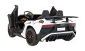 Auto Lamborghini Aventador SV na akumulator dla 2 dzieci Biały