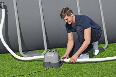 Chlorator słonej wody do basenów Generator chloru BESTWAY Czyszczenie wody + Paski testowe