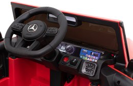 Mercedes AMG G63 dla dzieci Czerwony + Pilot
