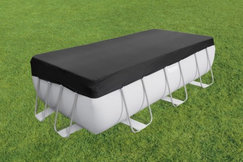 Pokrywa 396x185cm na Baseny stelażowe Power Steel BESTWAY