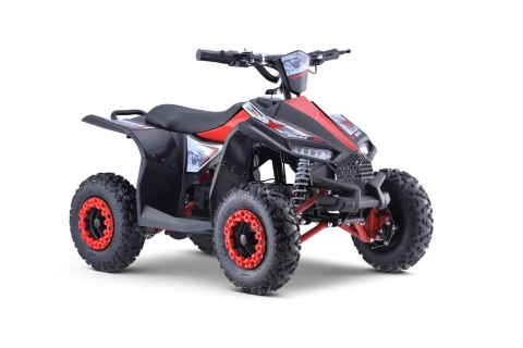 Quad E-STAR na akumulator Czerwony 35km/h + Silnik 1000W + Koła pompowane + Regulacja siedzenia