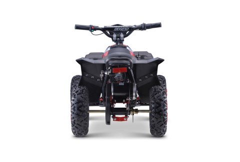 Quad E-STAR na akumulator Czerwony 35km/h + Silnik 1000W + Koła pompowane + Regulacja siedzenia