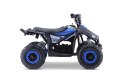 Quad E-STAR na akumulator Niebieski 35km/h + Silnik 1000W + Koła pompowane + Regulacja siedzenia