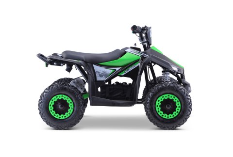 Quad E-STAR na akumulator Zielony 35km/h + Silnik 1000W + Koła pompowane + Regulacja siedzenia