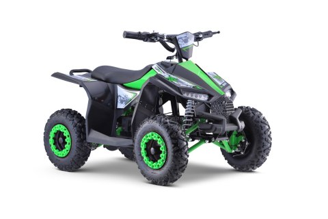 Quad E-STAR na akumulator Zielony 35km/h + Silnik 1000W + Koła pompowane + Regulacja siedzenia