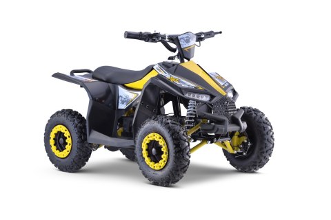 Quad E-STAR na akumulator Żółty 35km/h + Silnik 1000W + Koła pompowane + Regulacja siedzenia