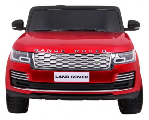 Range Rover HSE Lakierowane Autko dla 2 dzieci Czerwony SUV + Pilot + Panel audio