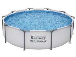 Basen Stelażowy Steel Pro MAX 305x76 Okrągły 10FT BESTWAY 3w1