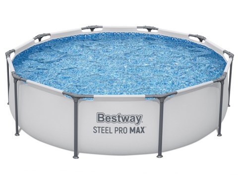 Basen Stelażowy Steel Pro MAX 305x76 Okrągły 10FT BESTWAY 3w1