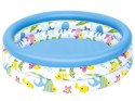 Bestway Dmuchany basenik dla dzieci 102cm RYBKI - morska grafika 51008