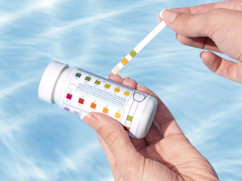 50 Pasków Testowych do wody basenowej BESTWAY pH + Chlor + Zasadowość