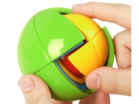 Gra logiczna KULA 3D PUZZLE łamigłówka Piłka - kolorowa zagadka GR0067