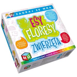 Multigra Album edukacyjny Esy floresy - zestaw ćwiczeń grafomotorycznych KS0012