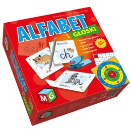 Multigra Edukacyjna gra układanka Alfabet i głoski GR0287