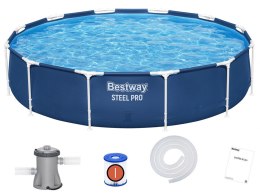 Bestway Basen stelażowy 366cm x 76cm 8w1 56681