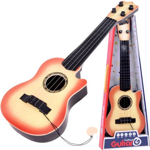 Gitara 4-strunowa dla dzieci + piórko IN0120