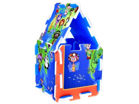 Piankowe puzzle Dzieci Świata mata do zabawy 93x93cm ZA3149