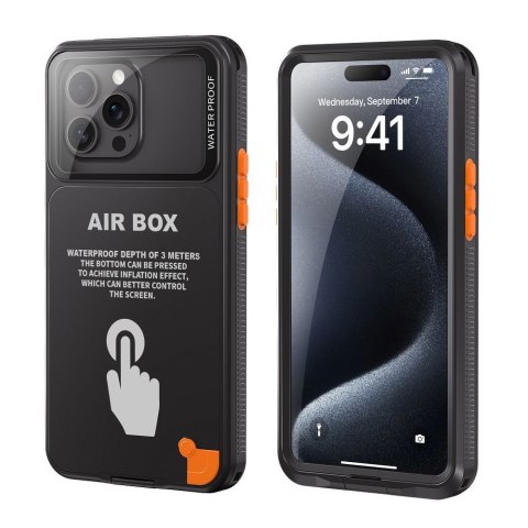 Futerał do Airbox 6.7 Shellbox wodoodporny czarny