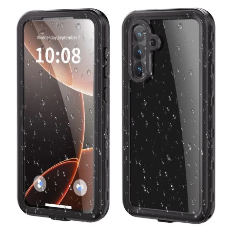 Futerał do Samsung A56 Shellbox wodoodporny czarny