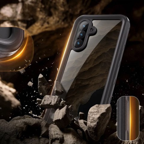 Futerał do Samsung A56 Shellbox wodoodporny czarny