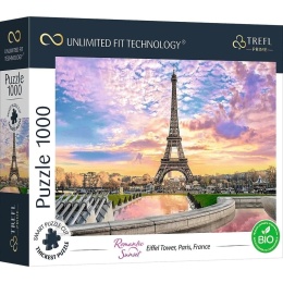 Puzzle 1000 Romantic Sunset: Eiffel Tower TREFL