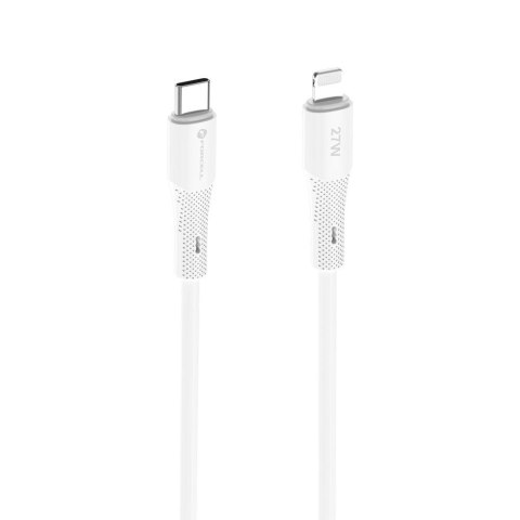 Kabel USB C do Lightning Forcell F-Energy PD 3A 27W Silicone 1 m C346 biały