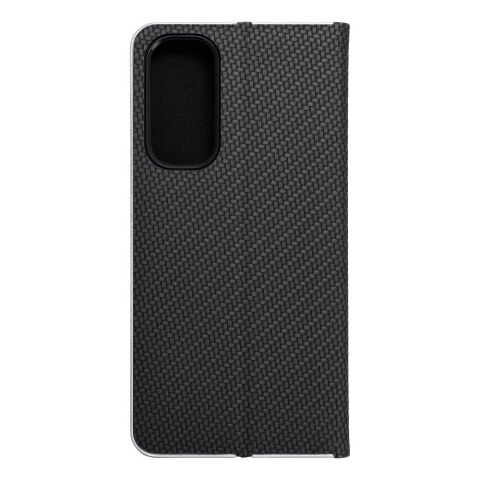 Etui z klapką na Samsung A25 5G Luna Book Carbon czarne