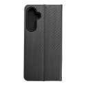 Etui z klapką na Samsung A54 5G Luna Book Carbon czarne
