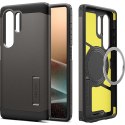 SPIGEN futerał TOUGH ARMOR kompatybilny z MagSafe do SAMSUNG S25 Ultra gunmetal