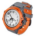 Smartwatch dla dzieci Hoco 1,28" 4G GPS z funkcją rozmowy Y107 pomarańczowy