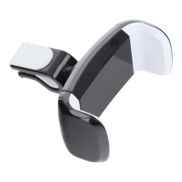 Uchwyt samochodowy do kratki 360 SILK czarno biały