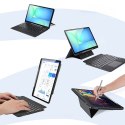 DUX DUCIS etui DK składane z klawiaturą bezprzewodową do SAMSUNG Tab S10 FE Plus czarne