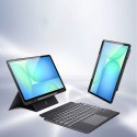 DUX DUCIS etui DK składane z klawiaturą bezprzewodową do SAMSUNG Tab S10 FE Plus czarne