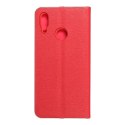 Etui z klapką na Huawei P SMART 2019 Luna Book Gold czerwone