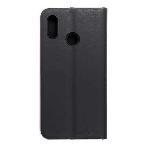 Etui z klapką na Huawei P20 LITE Luna Book Gold czarne