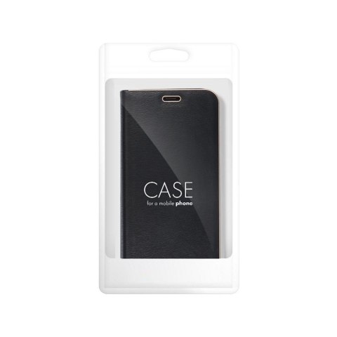 Etui z klapką na iPhone 13 Luna Book Gold czarne
