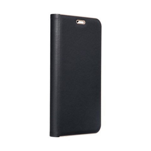 Etui z klapką na iPhone 15 PRO Luna Book Gold czarne