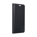 Etui z klapką na iPhone 15 Luna Book Gold czarne
