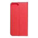 Etui z klapką na iPhone 7 PLUS / 8 PLUS Luna Book Gold czerwone